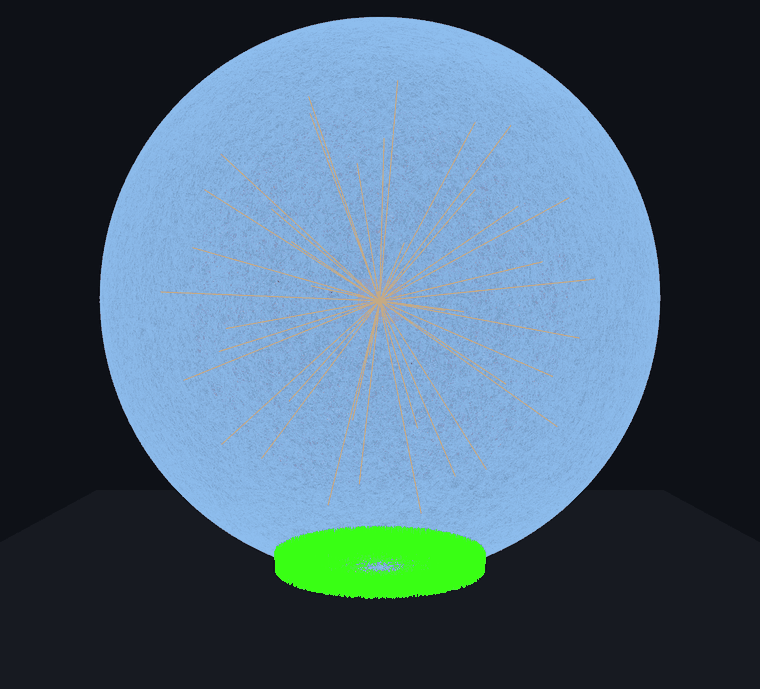 indentation morph — cortex + MT aster settling onto the FA contact patch — shape